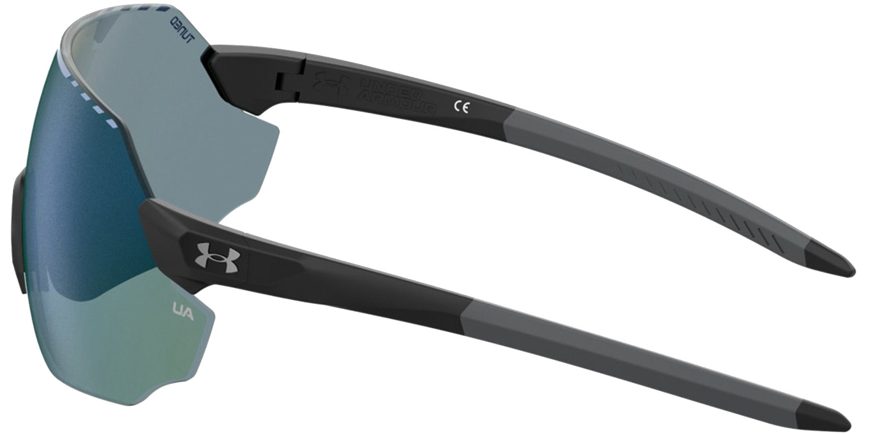 Under Armour Halftime Black/Grey Rimless Shield