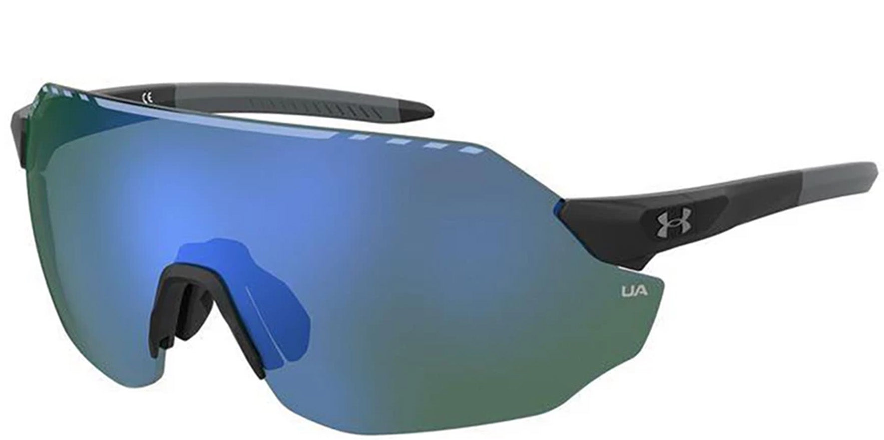 Under Armour Halftime Black/Grey Rimless Shield