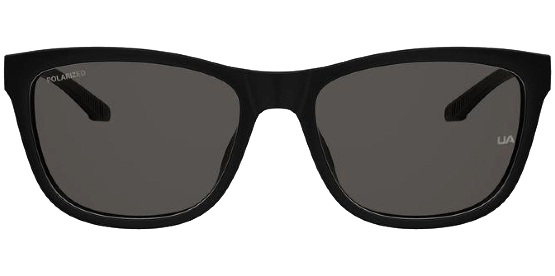 Under Armour Play Up Polarized Black Soft Square - Eyedictive