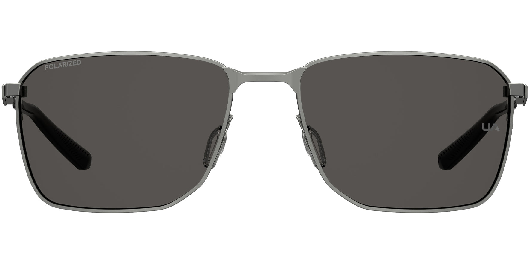 Under Armour Scepter 2 Square Sunglasses w/ Slim Memory Steel Temples