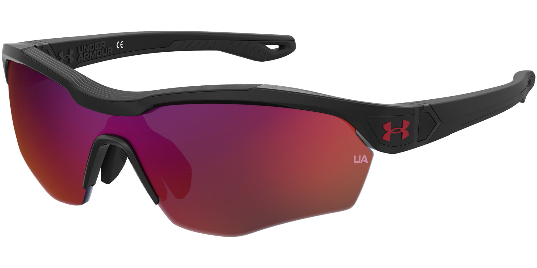 Under Armour Yard Pro Jr Youth Fit Semi-Rimless Wrap w/ Spring Hinges