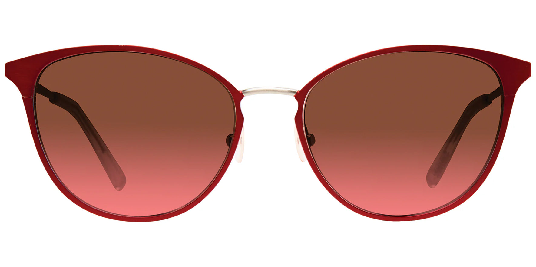 Vera Wang Scarlet  Metal Cat Eye w/ Double Gradient Lens