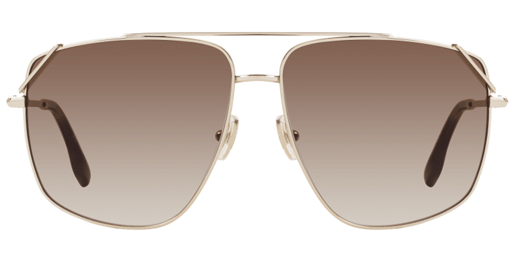 Victoria Beckham Oversized Geometric Navigator w/ Gradient Lens - Eyedictive