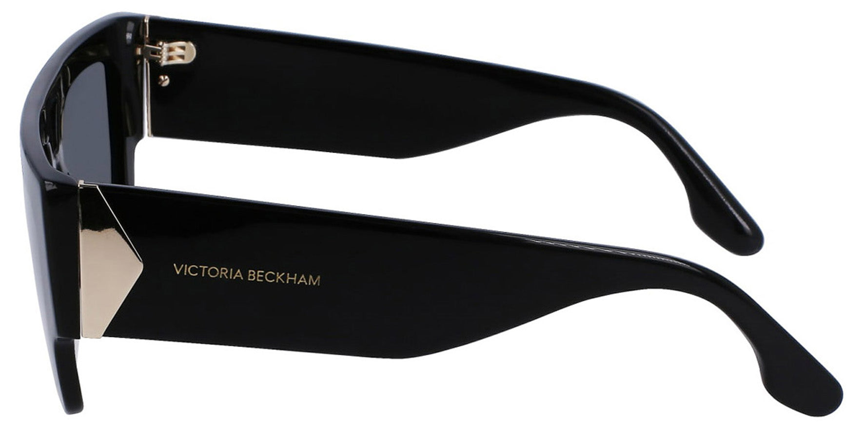 Victoria Beckham Oversize Flat Top Square w/ Gradient Lens