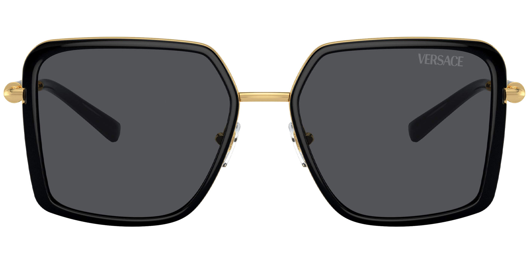 Versace Medusa Roller Black Square W/ Roller Temples - Eyedictive