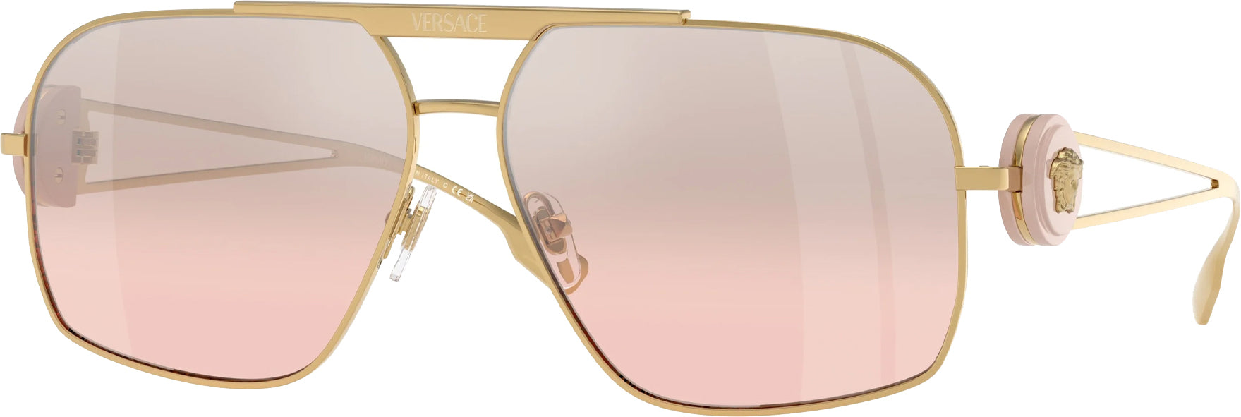 Versace Gold-Tone Brow-Bar Navigator