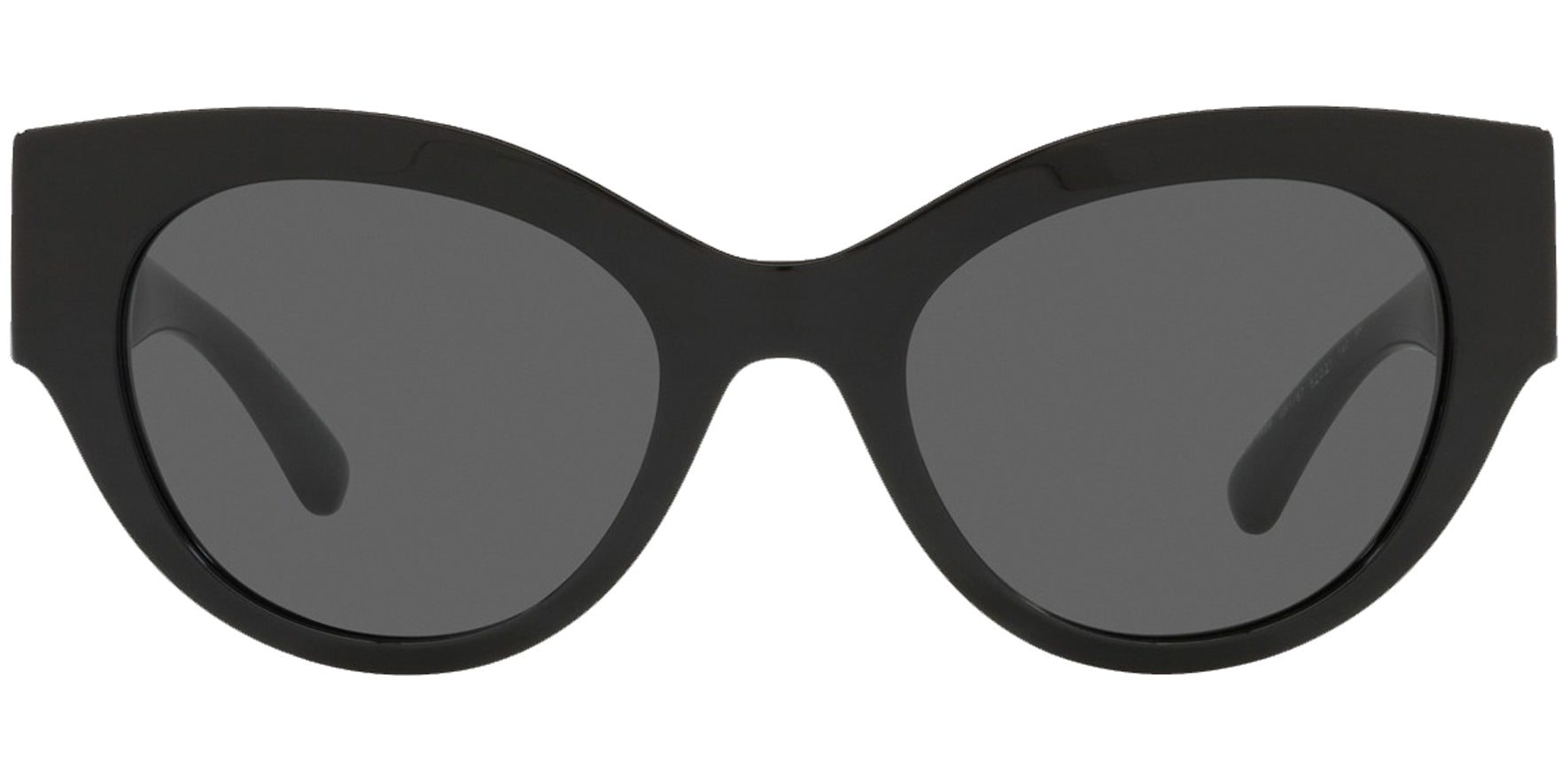 Versace Black Rounded Cat-Eye - Eyedictive