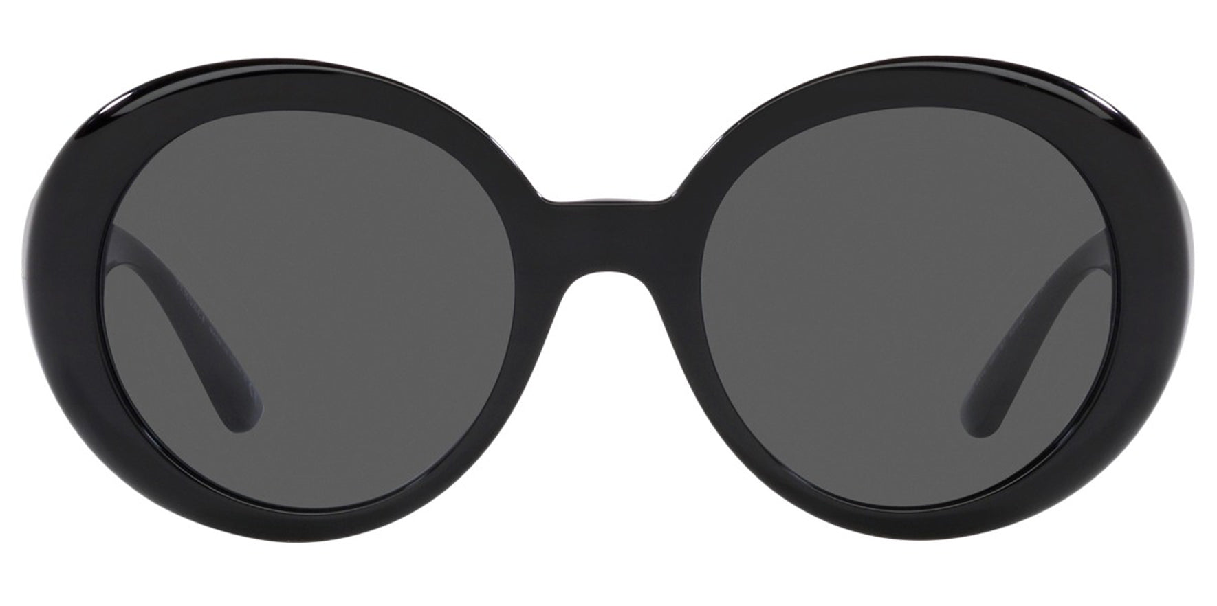 Versace Black Large Vintage Style Round - Eyedictive