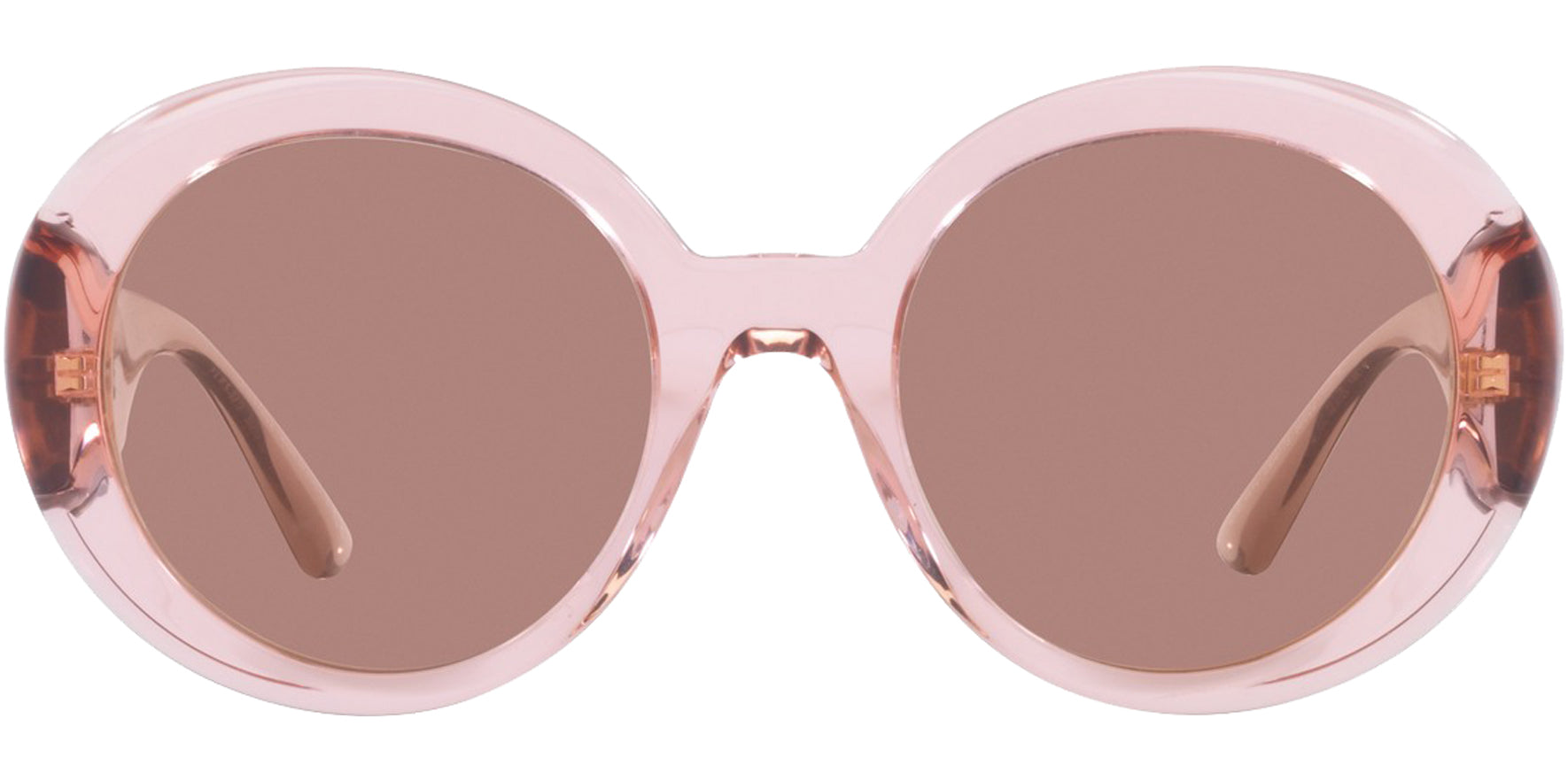 Versace Alt Fit Transparent Pink Round - Eyedictive