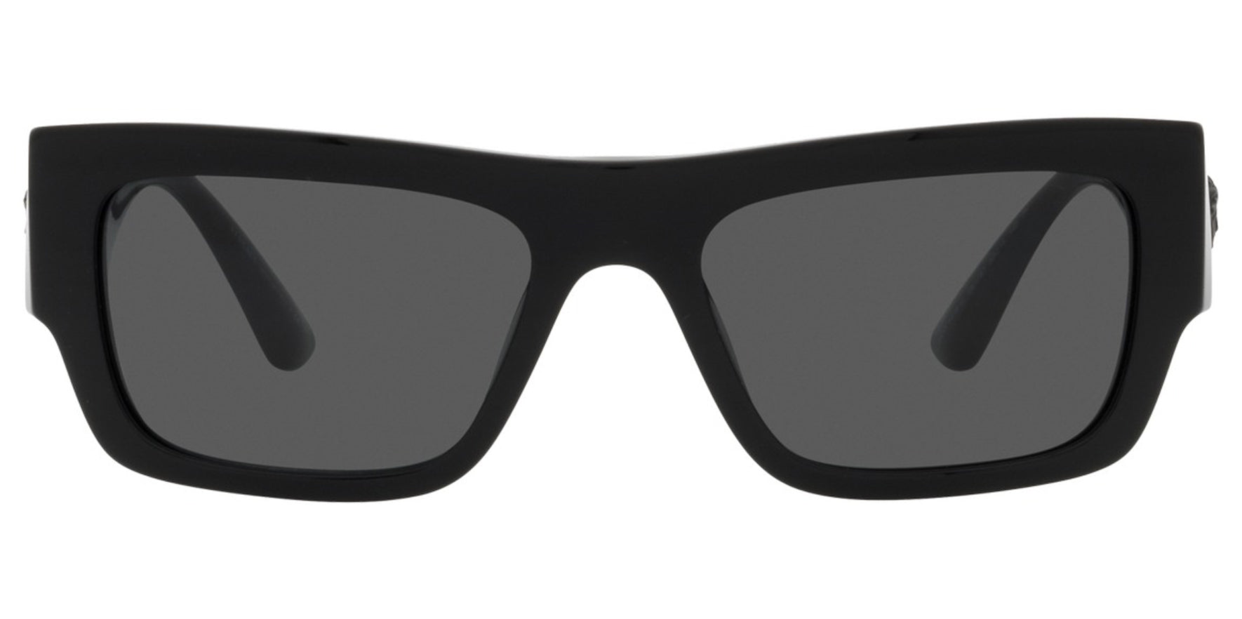 Versace Black Rectangle w/ Medusa Temples - Eyedictive