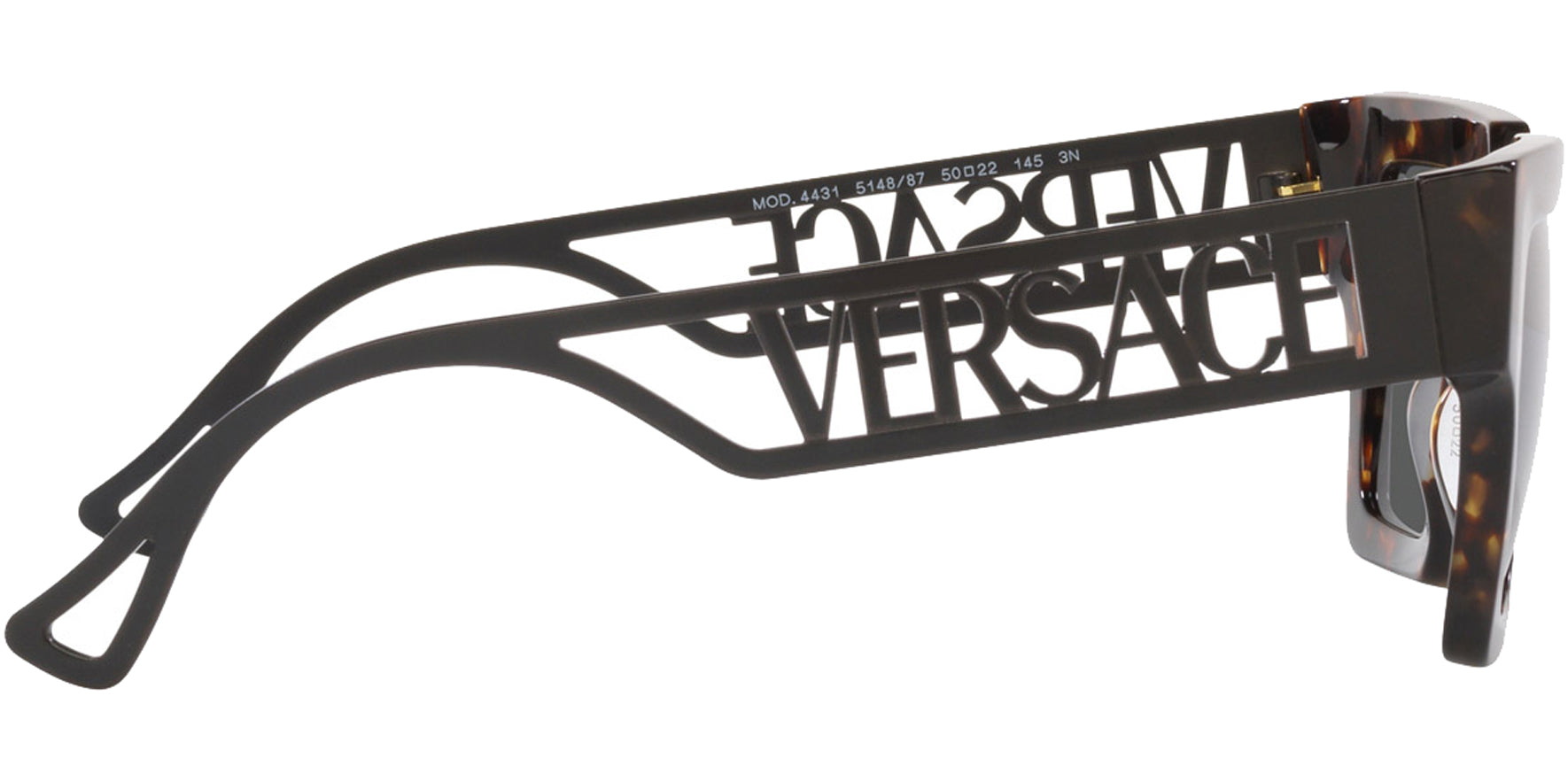 Versace Havana Geometric Square - Eyedictive