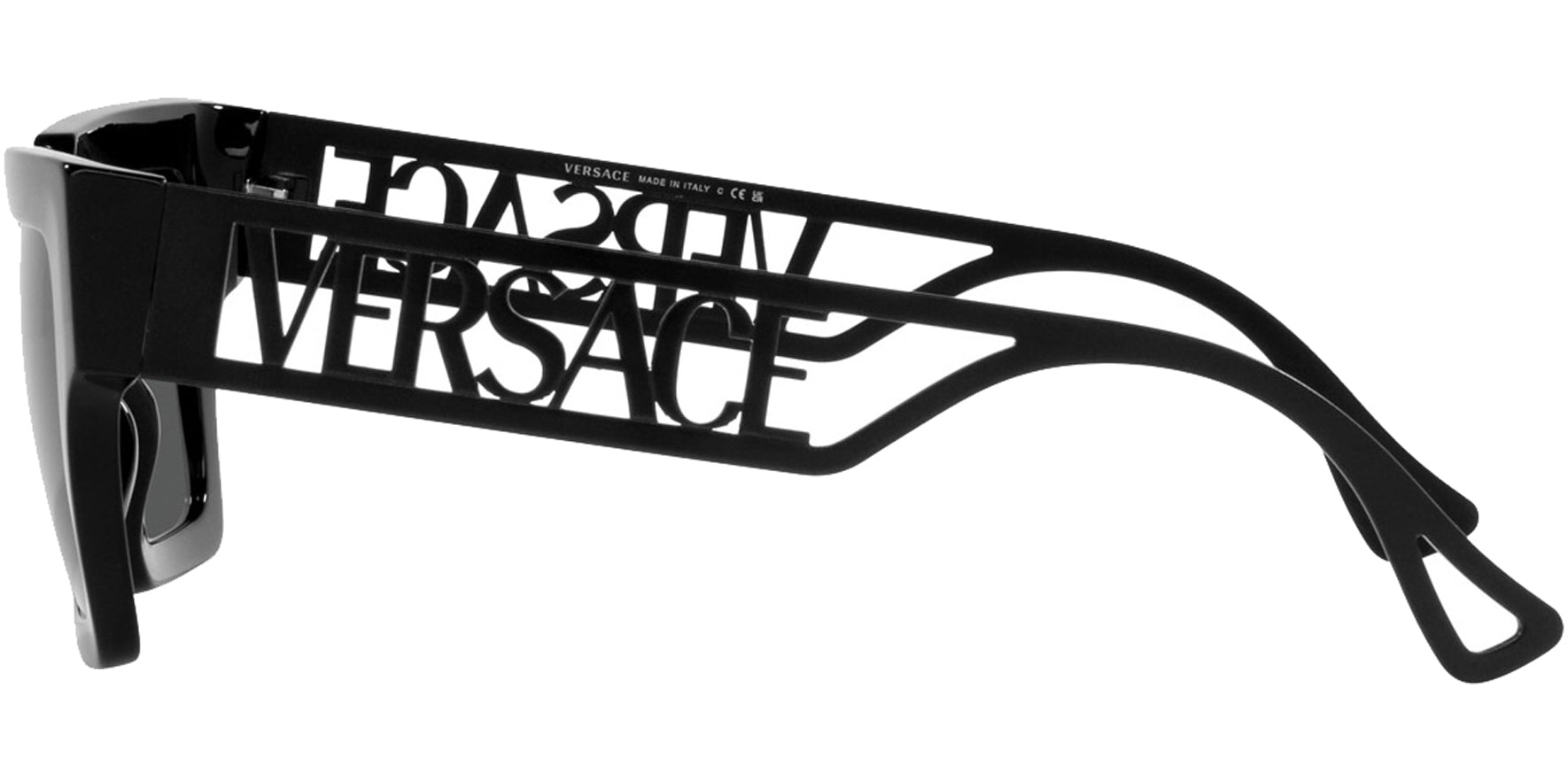 Versace Black Geometric Square - Eyedictive