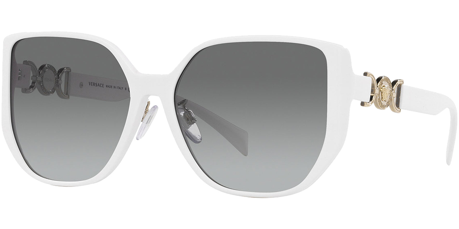 Versace Medusa '95 White Butterfly w/ Gradient Lens - Eyedictive