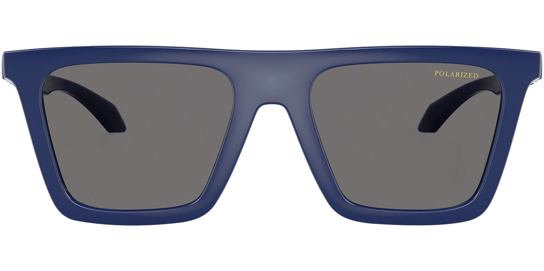 Versace Polarized Royal Blue Flat-Top - Eyedictive