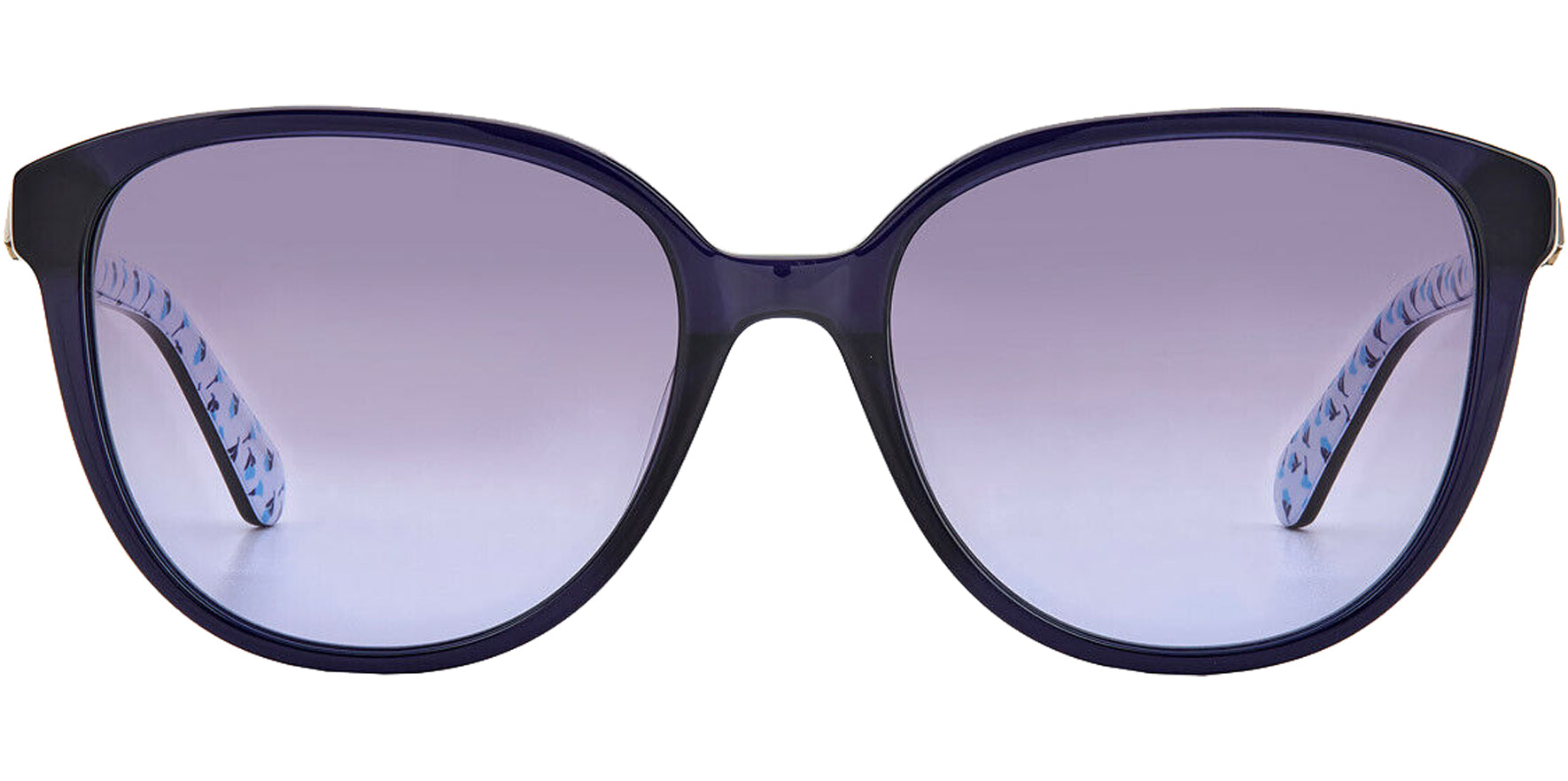 Kate Spade Vienne Blue Rounded Cat-Eye