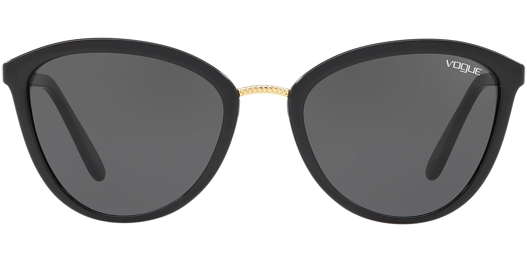 Vogue Black Oversized Cat Eye - Eyedictive