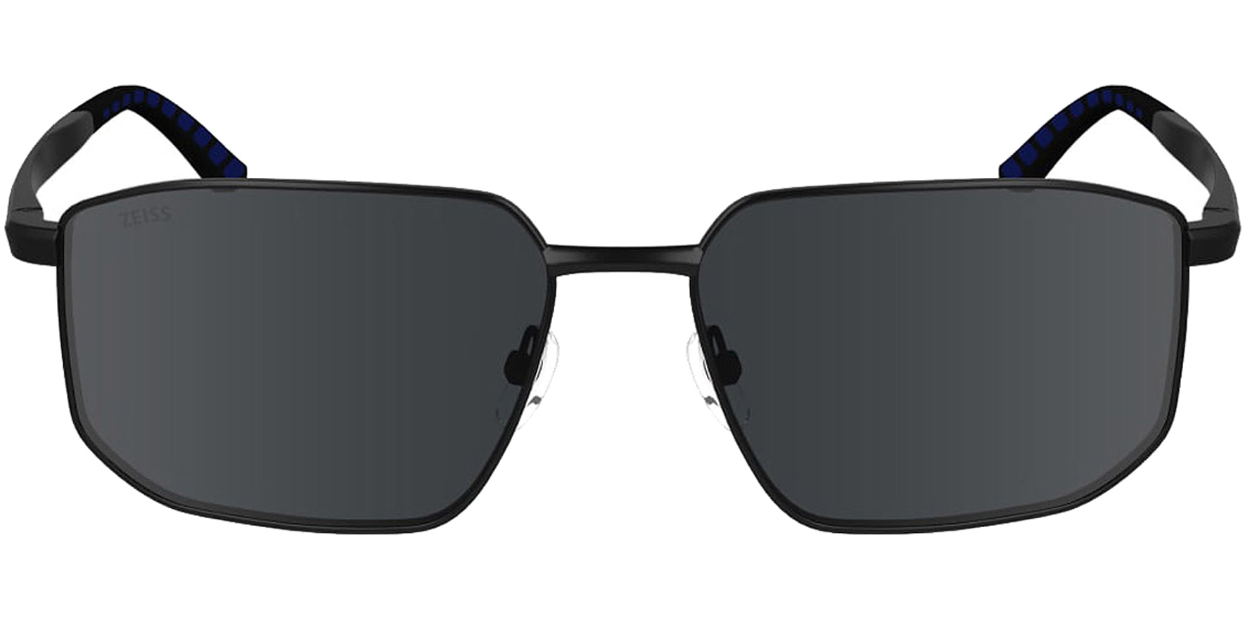 Zeiss Polarized Modern Geometric Metal Rectangle - Eyedictive