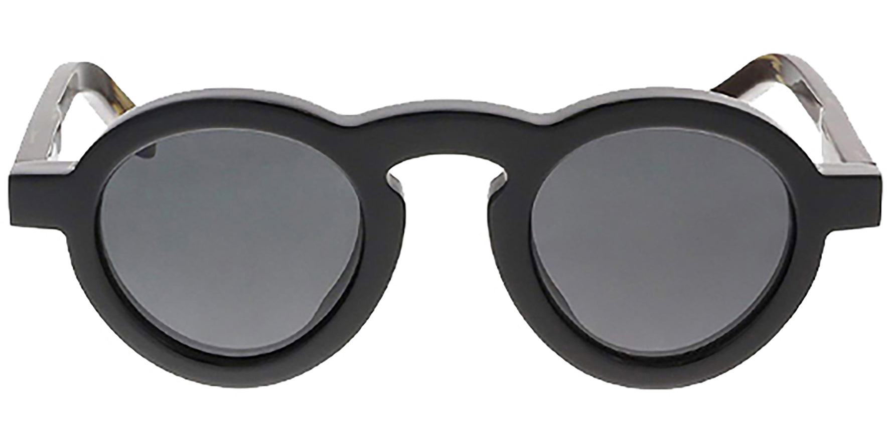 Salvatore Ferragamo Black Vintage Round - Eyedictive