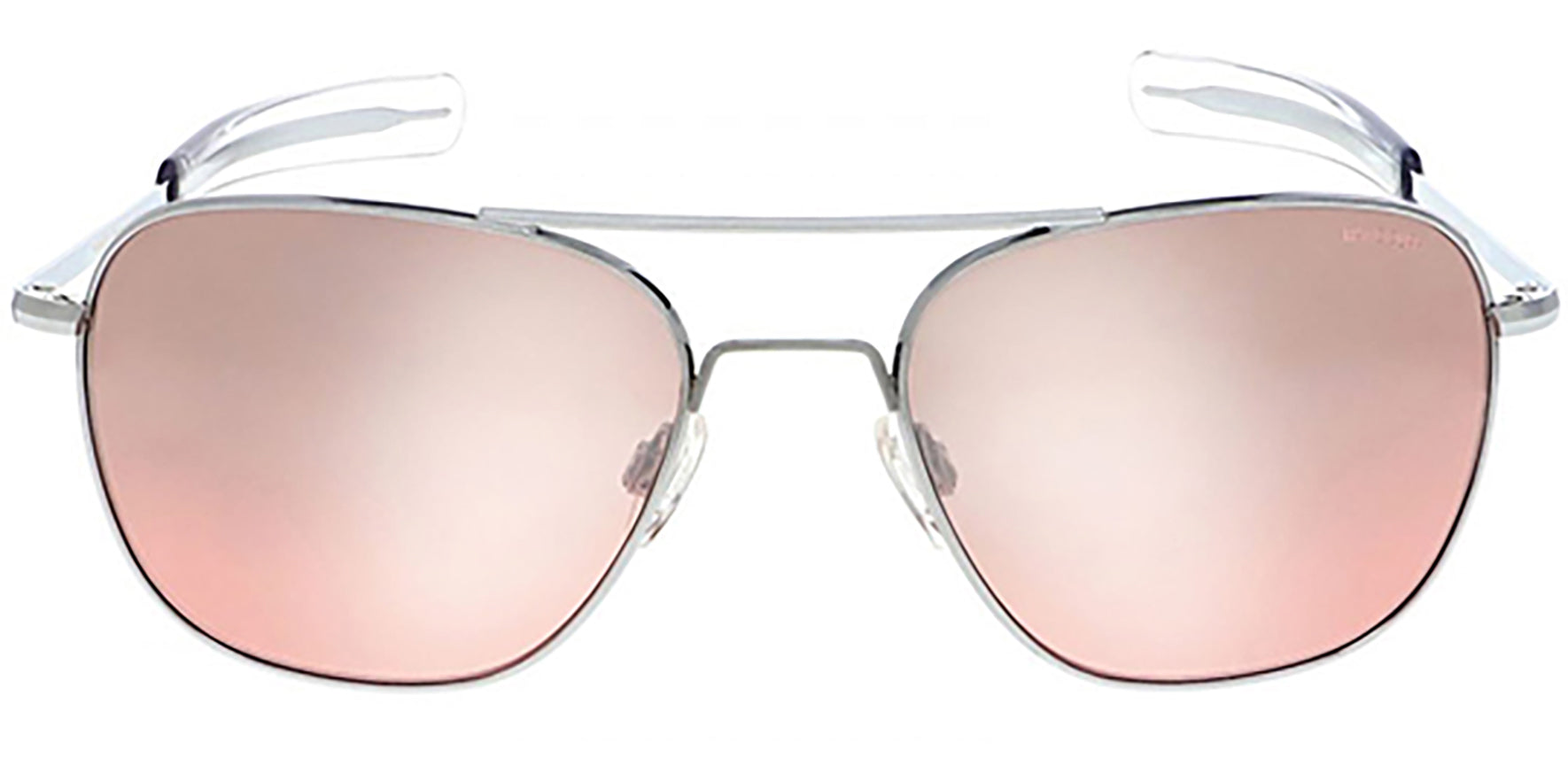 Randolph Engineering Bright Chrome Aviator w/Rose Flash Lens - Eyedictive