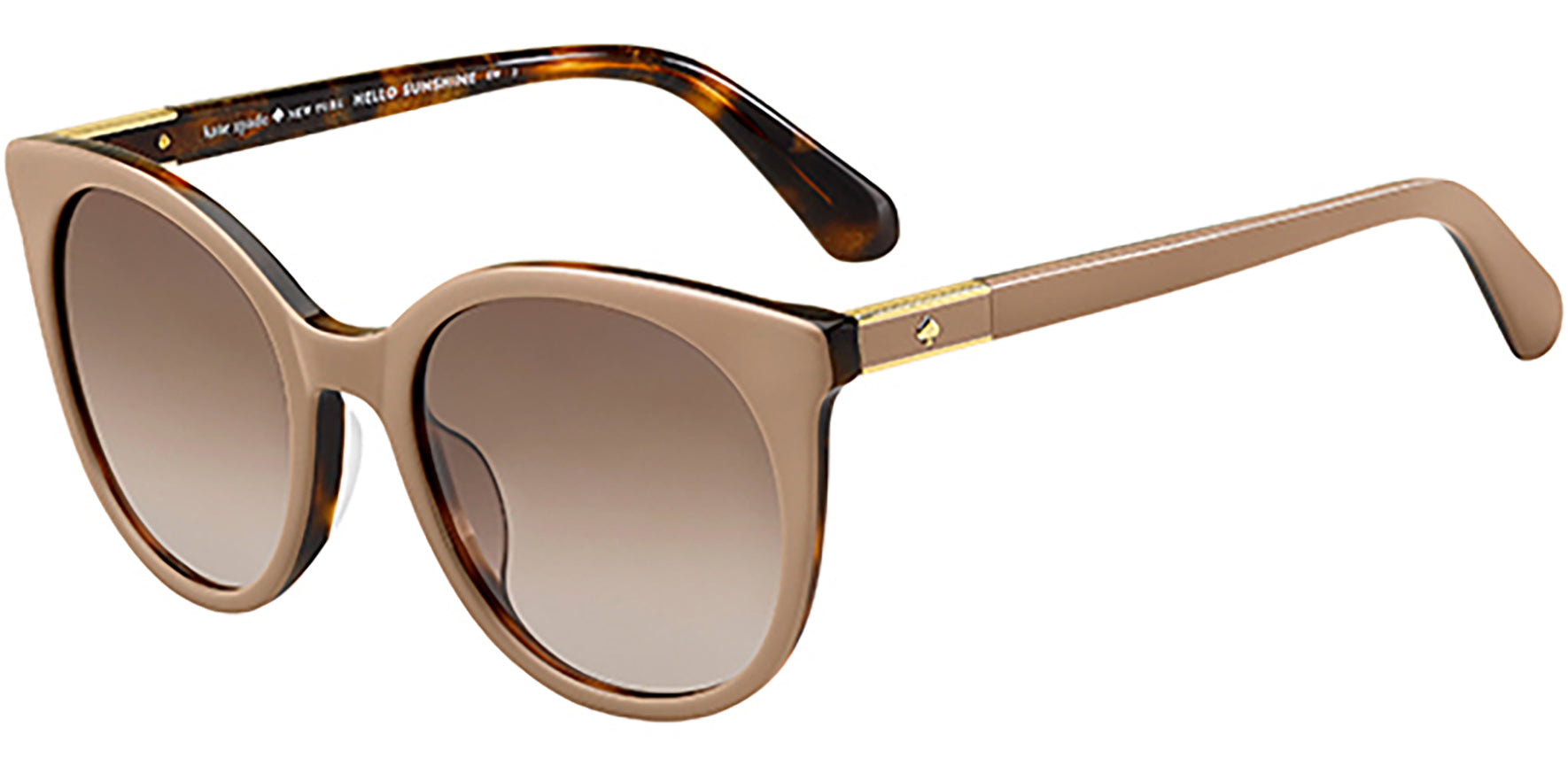 Kate Spade Akayla Nude Rounded Cat-Eye - Eyedictive