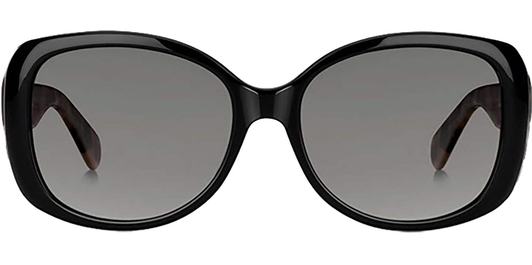 Kate Spade Amberlyn Polarized Black Butterfly Low Bridge/Alt Fit - Eyedictive