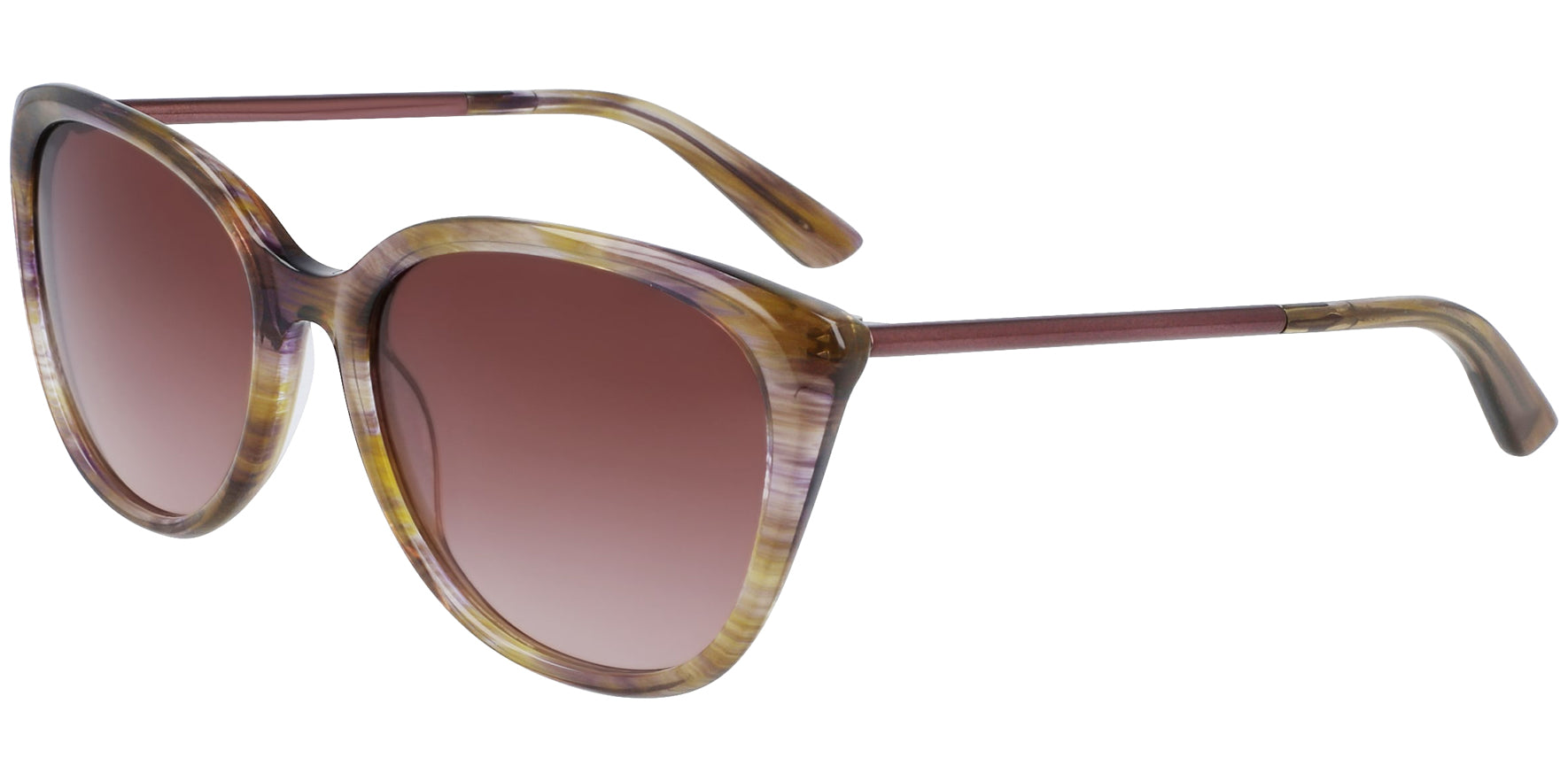 Anne Klein Rounded Cat Eye w/ Gradient Lens