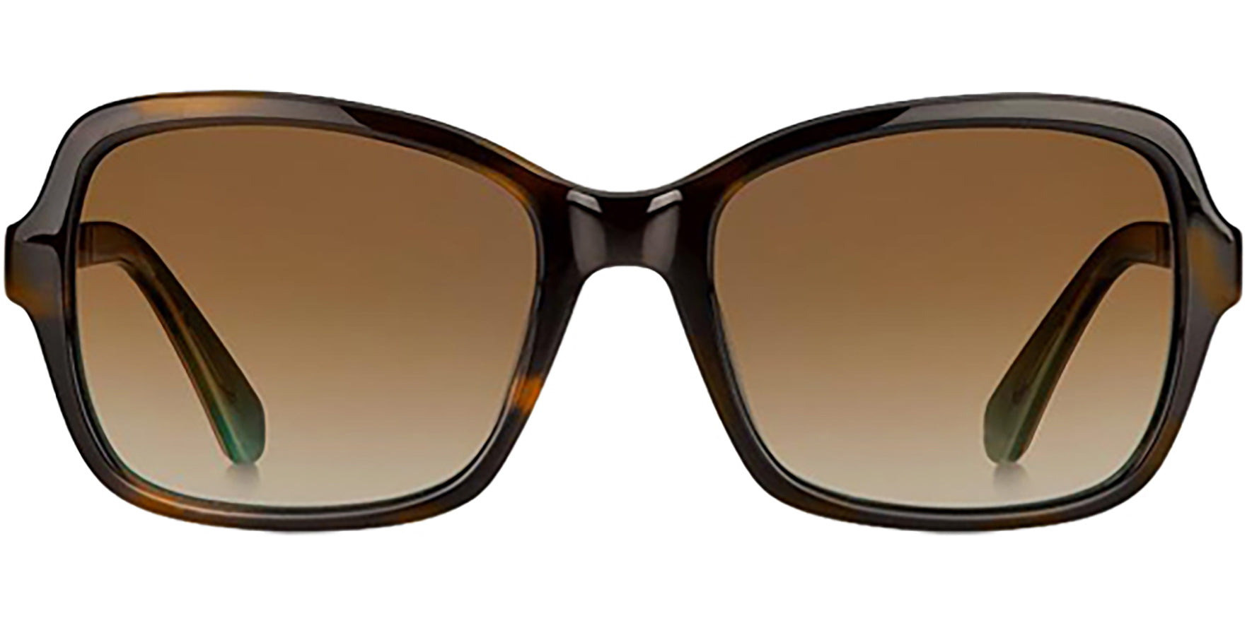 Kate Spade Annjanette Polarized Brown/Green Squared Butterfly - Eyedictive