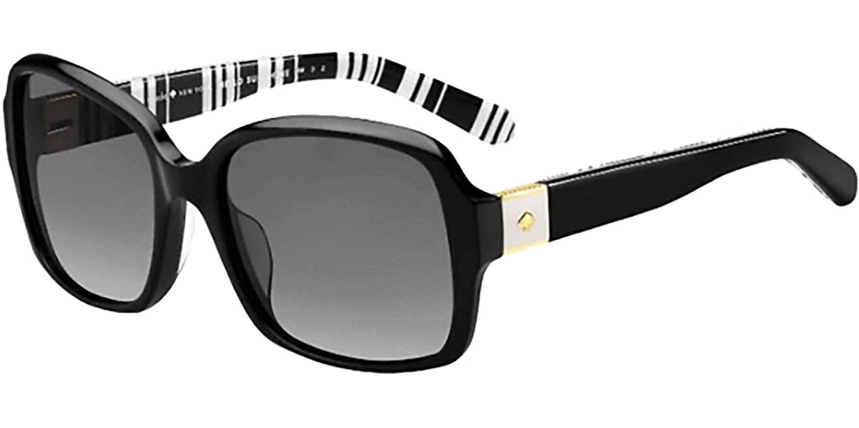 Kate Spade Annora Polarized Black Palladium Butterfly - Eyedictive