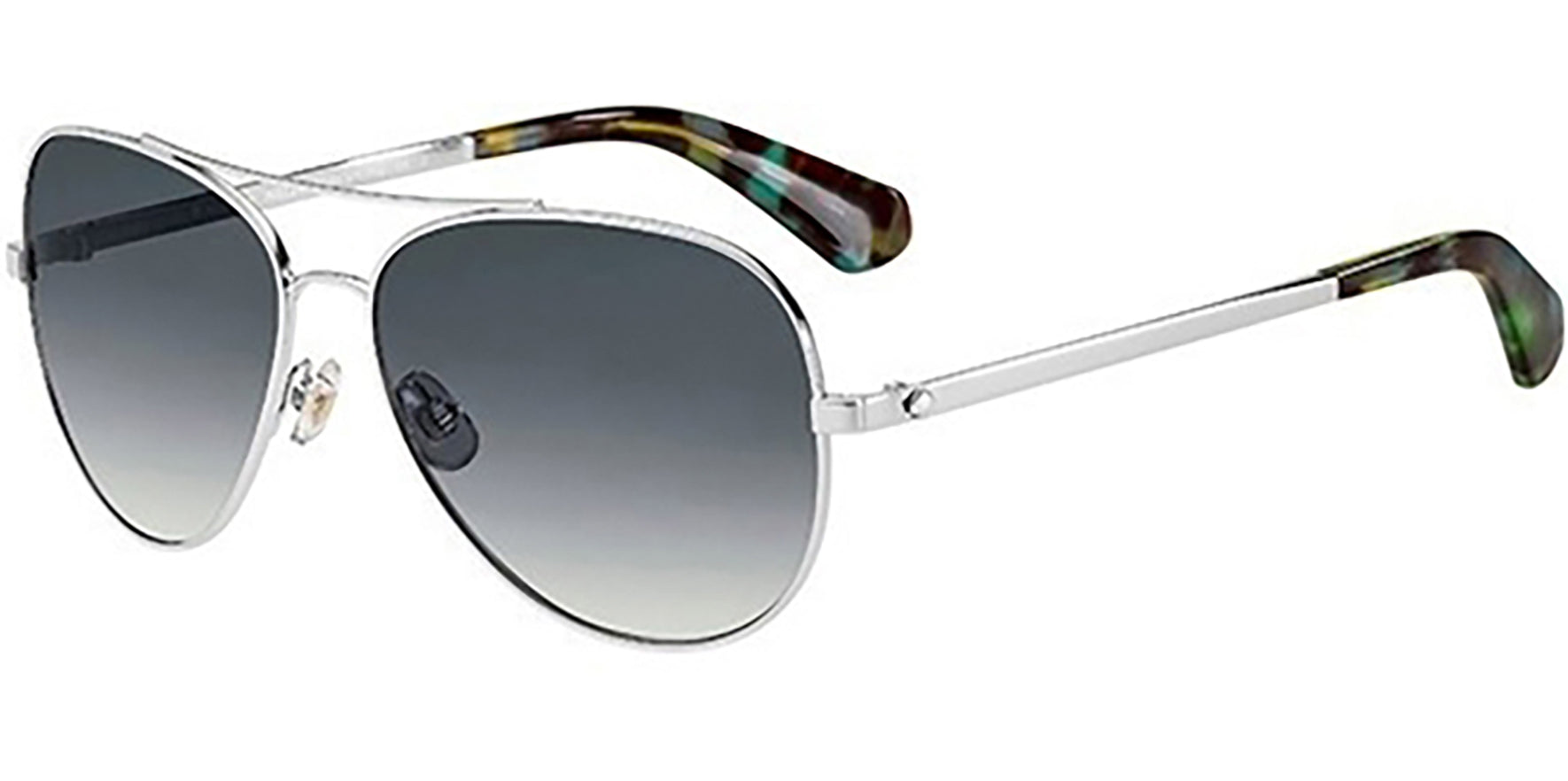 Kate Spade Avaline Silver-Tone Aviator - Eyedictive