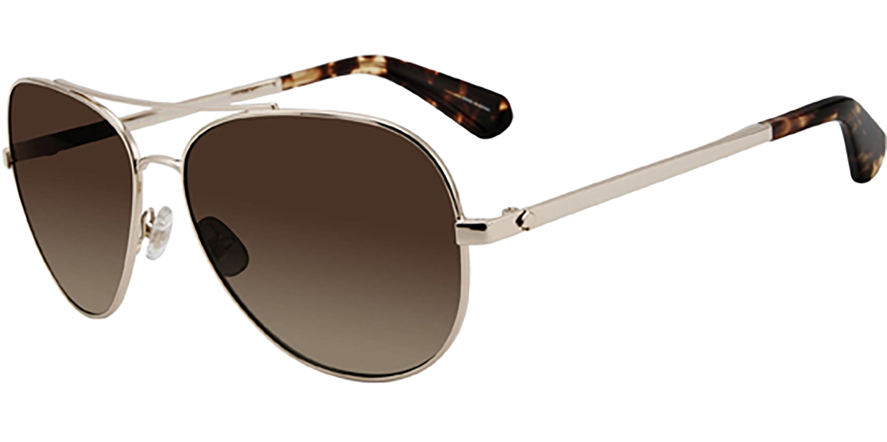 Kate Spade Avaline 2/S Polarized Gold-Tone Aviator