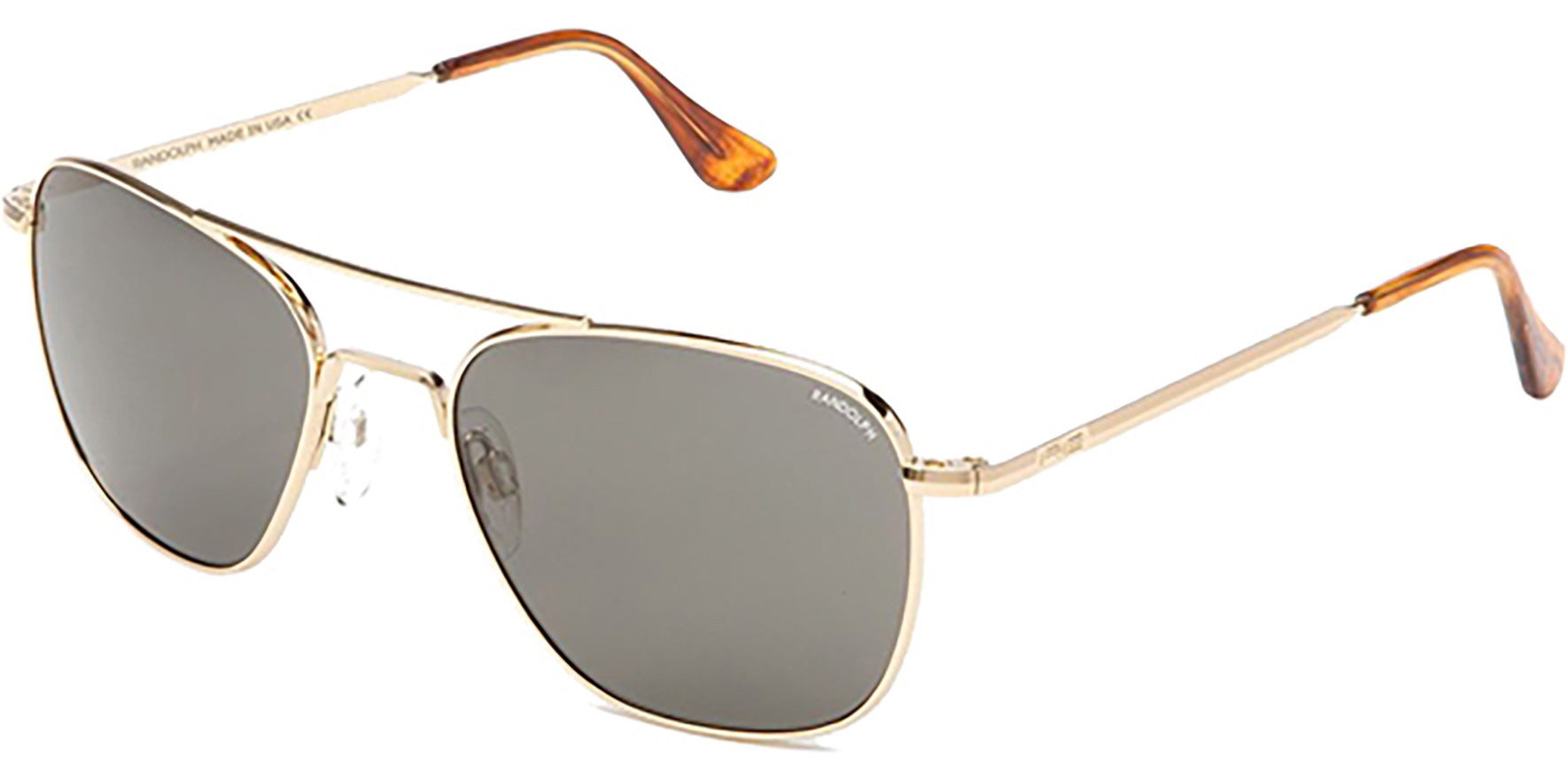 Randolph Aviator Skull 23K Polarized Glass Lens - Eyedictive