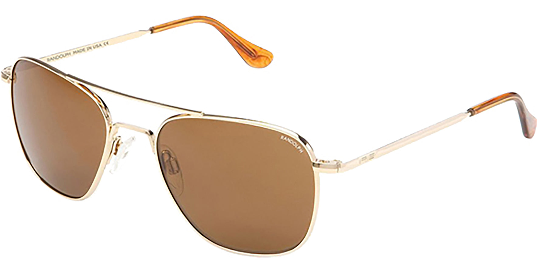 Randolph Aviator Skull 23K Polarized Glass Lens - Eyedictive