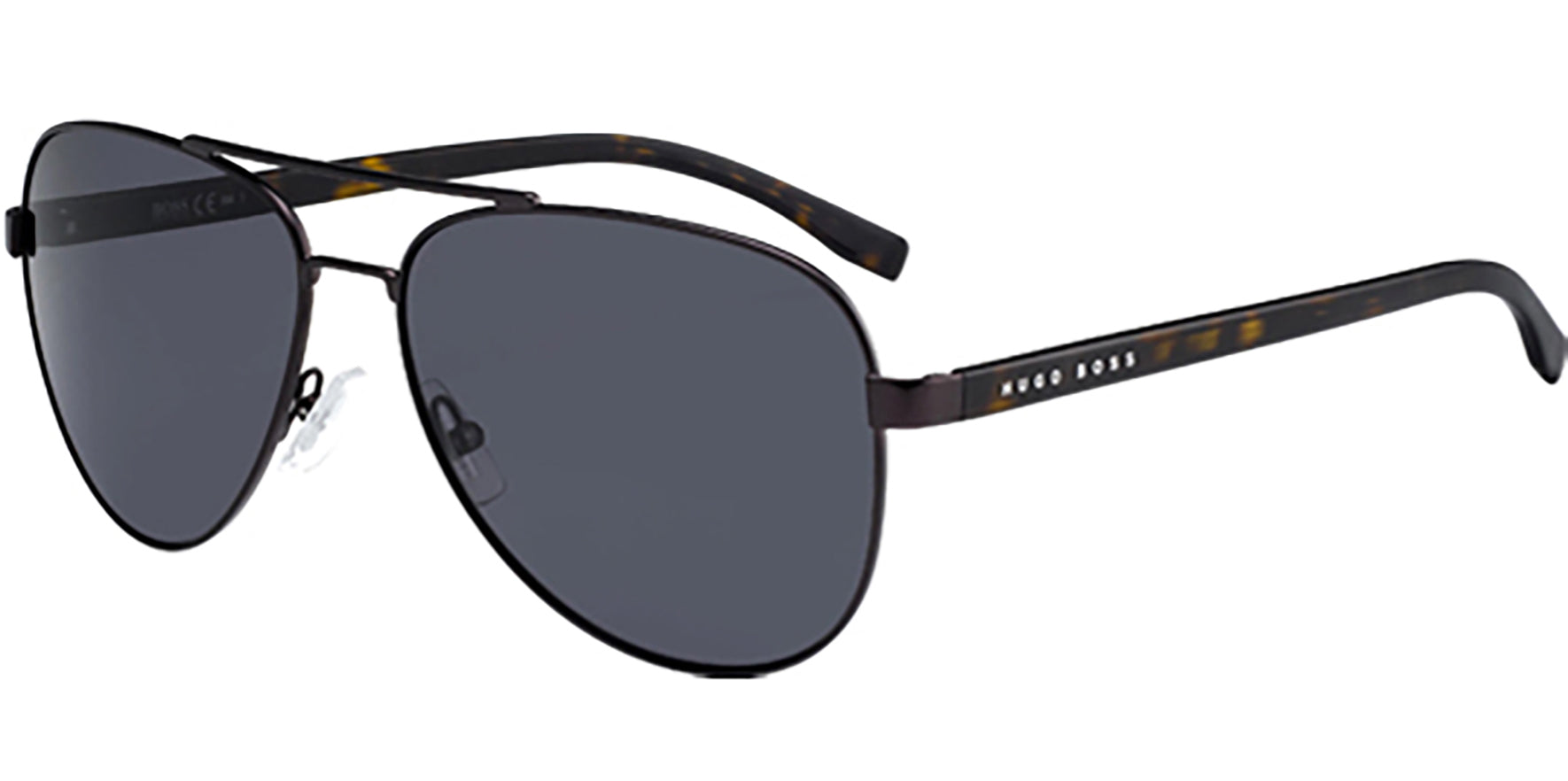 Hugo Boss Matte Finish Classic Aviator - Eyedictive