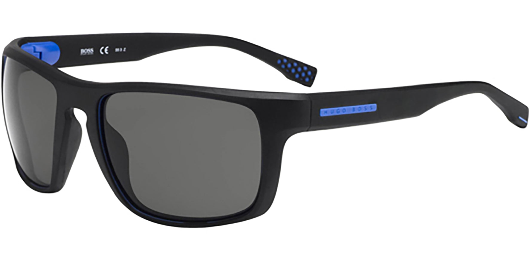 Hugo Boss Polarized Black Sport Wrap - Eyedictive