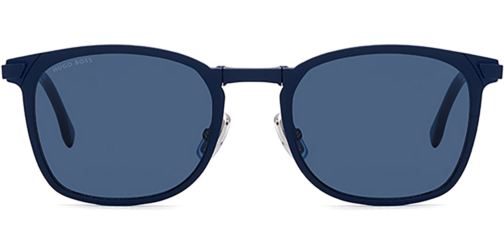 Hugo Boss Foldable Matte Blue Soft Square - Eyedictive