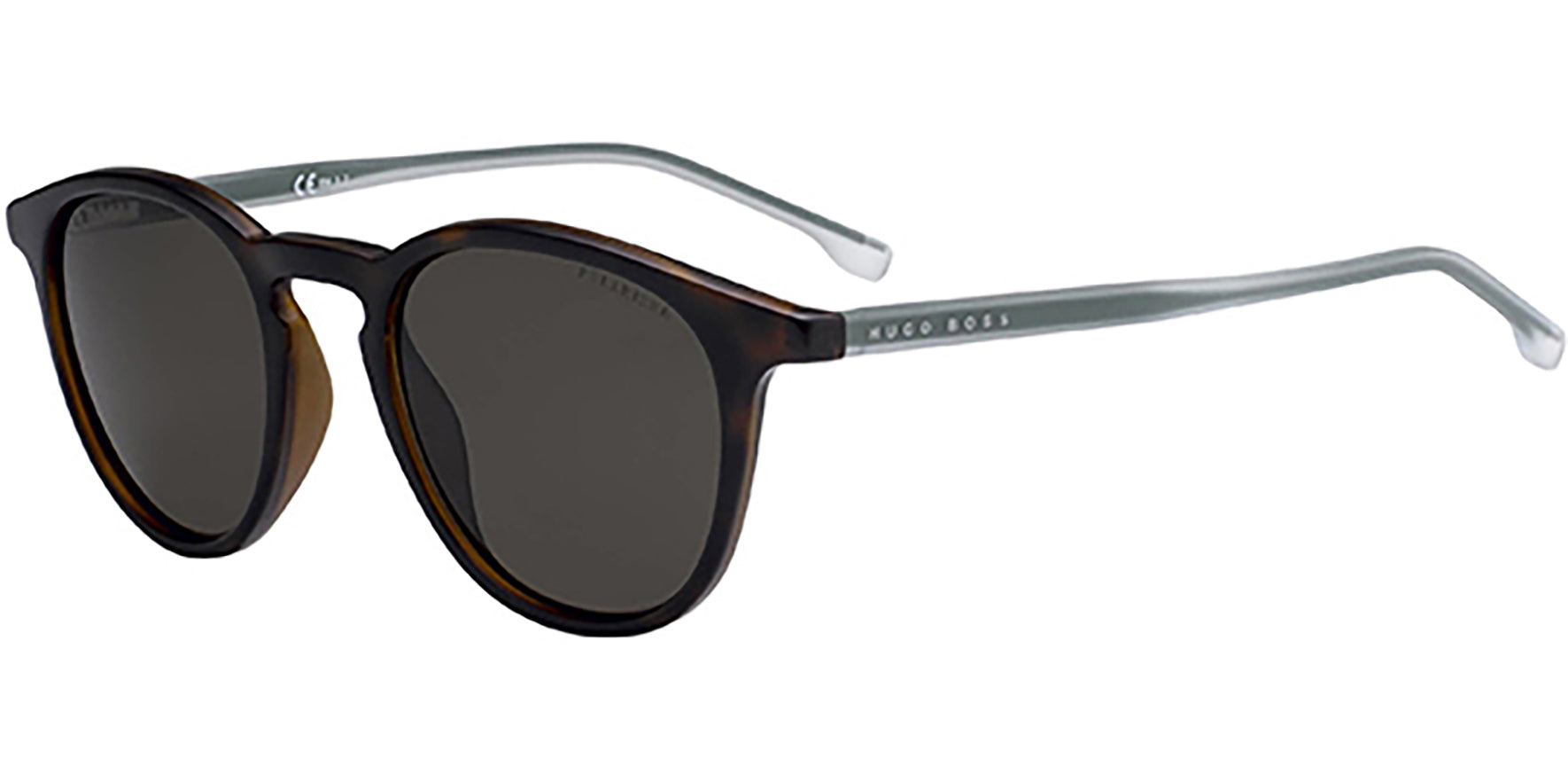 Hugo Boss Polarized Havana Vintage Style Round - Eyedictive