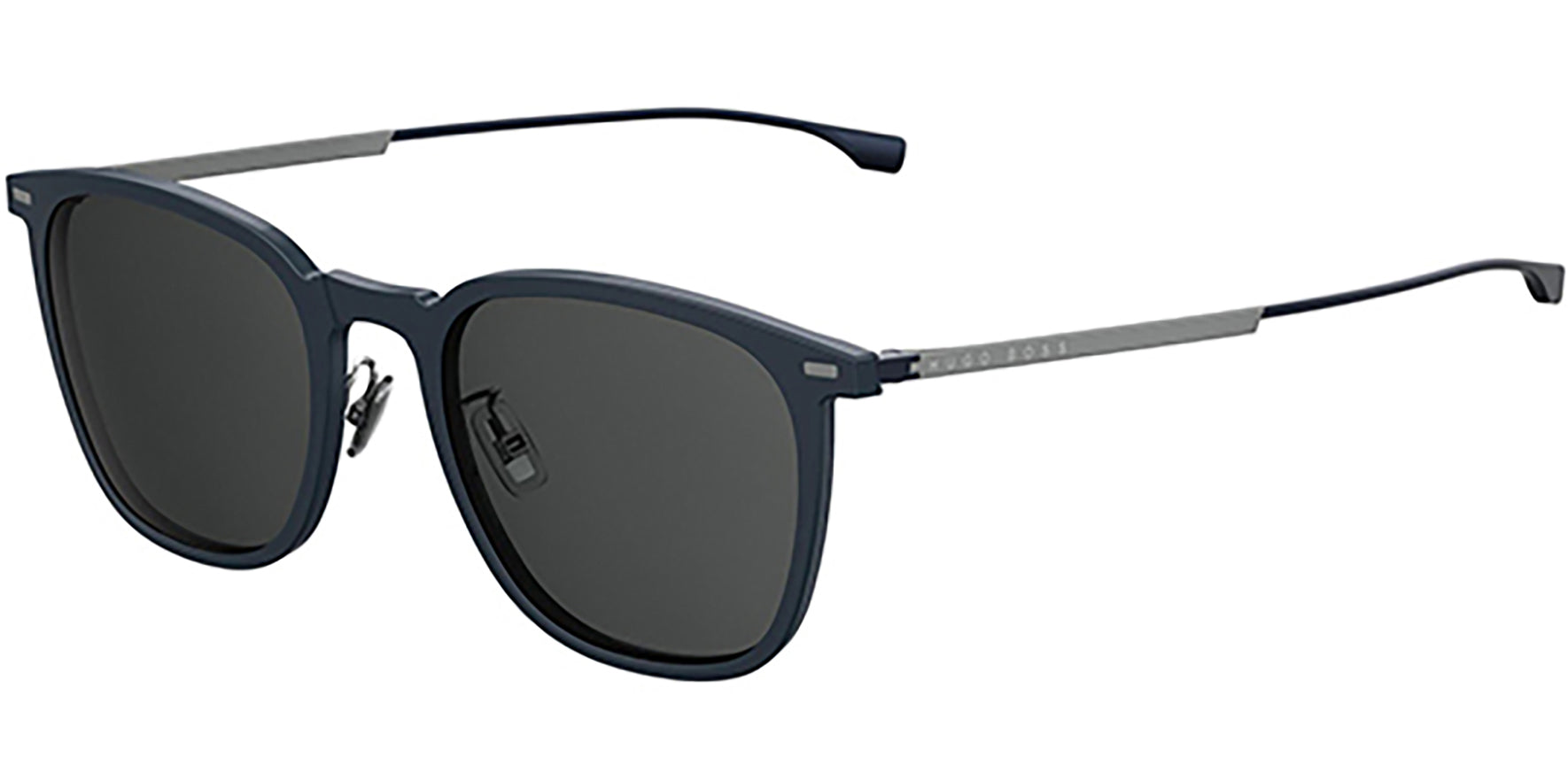 Hugo Boss Blue Soft Square w/ Titanium Temples - Eyedictive