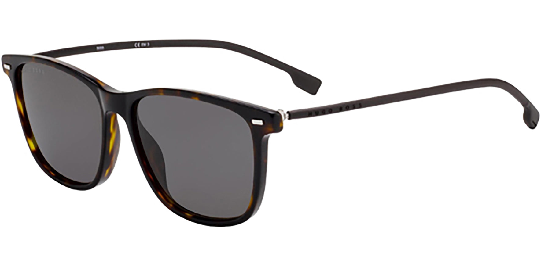 Hugo Boss Dark Havana Slim Soft Square - Eyedictive