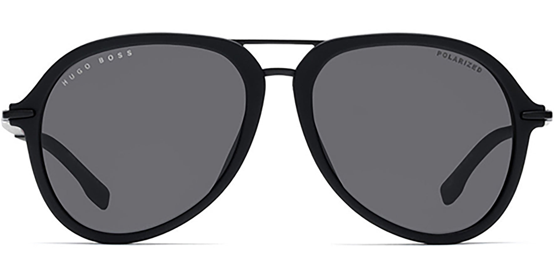 Hugo Boss Polarized Matte Black Pilot - Eyedictive