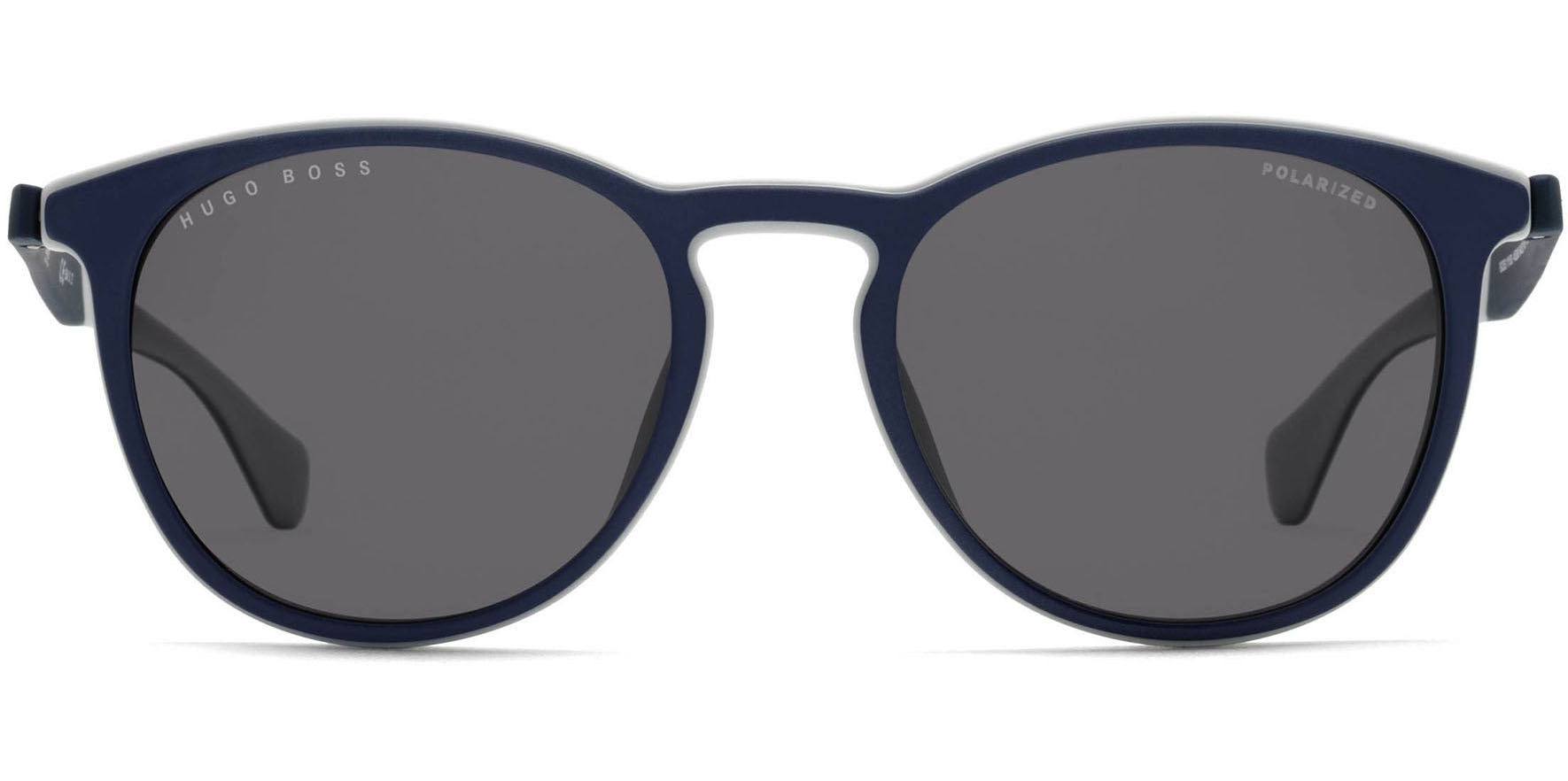 Hugo Boss Polarized Two-Tone Vintage Style Round - Eyedictive