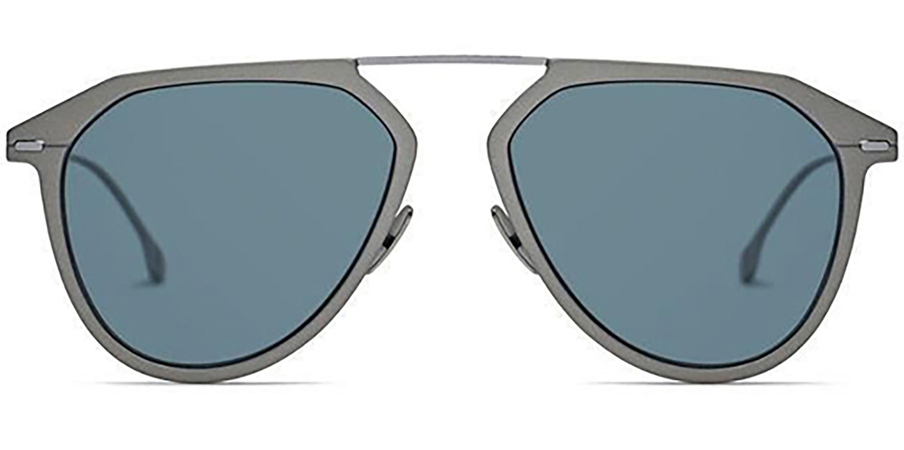 Hugo Boss HD Polarized Titanium & Aluminum Aviator - Eyedictive