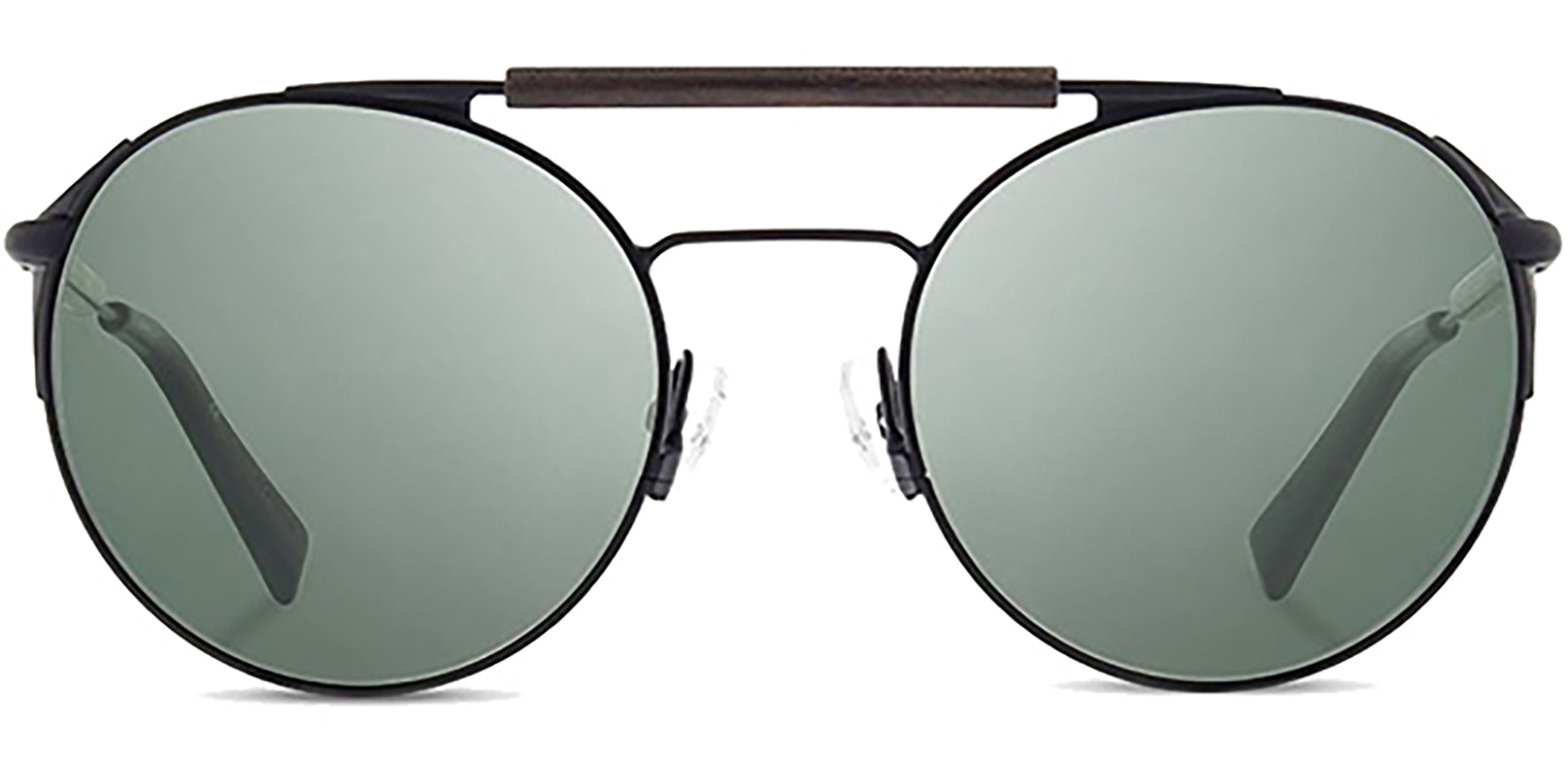 Shwood Originals Bandon Polarized Titanium Round - Eyedictive