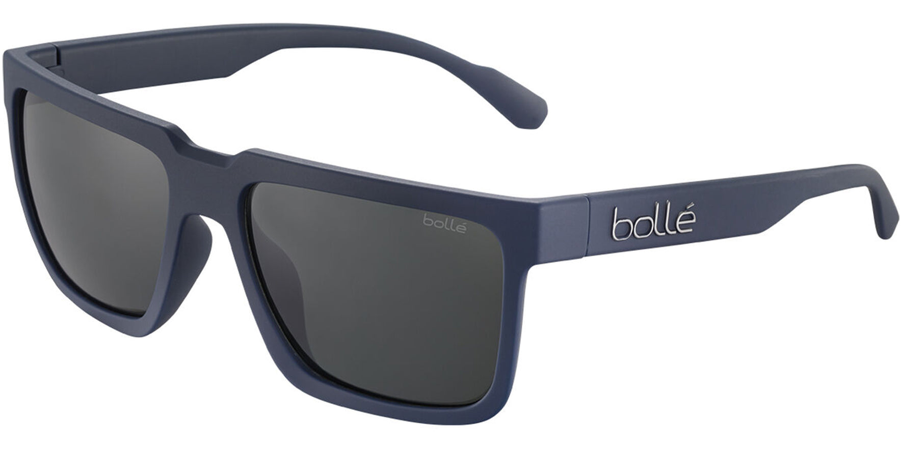 Bolle Frank Polarized Navy Matte Modern Square