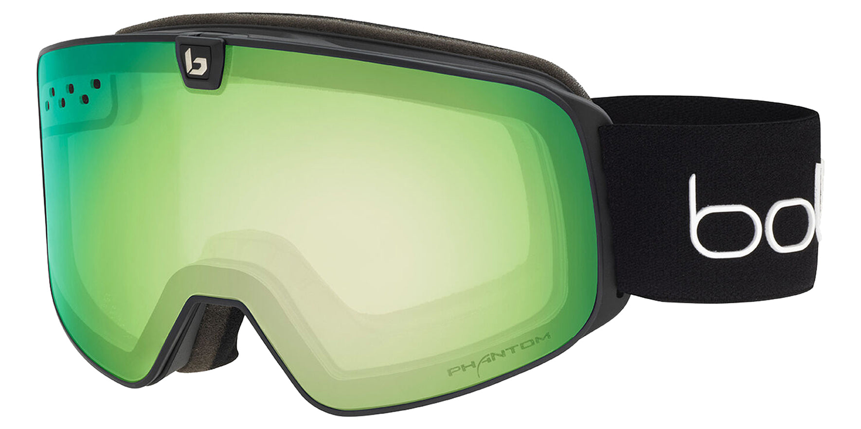 Bolle Nevada Neo Black Matte Photochromic Snow goggles w/ Magnetic Bonus Lens