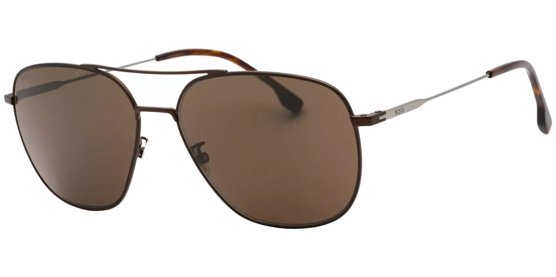 BOSS by Hugo Boss Matte Brown Slim Navigator