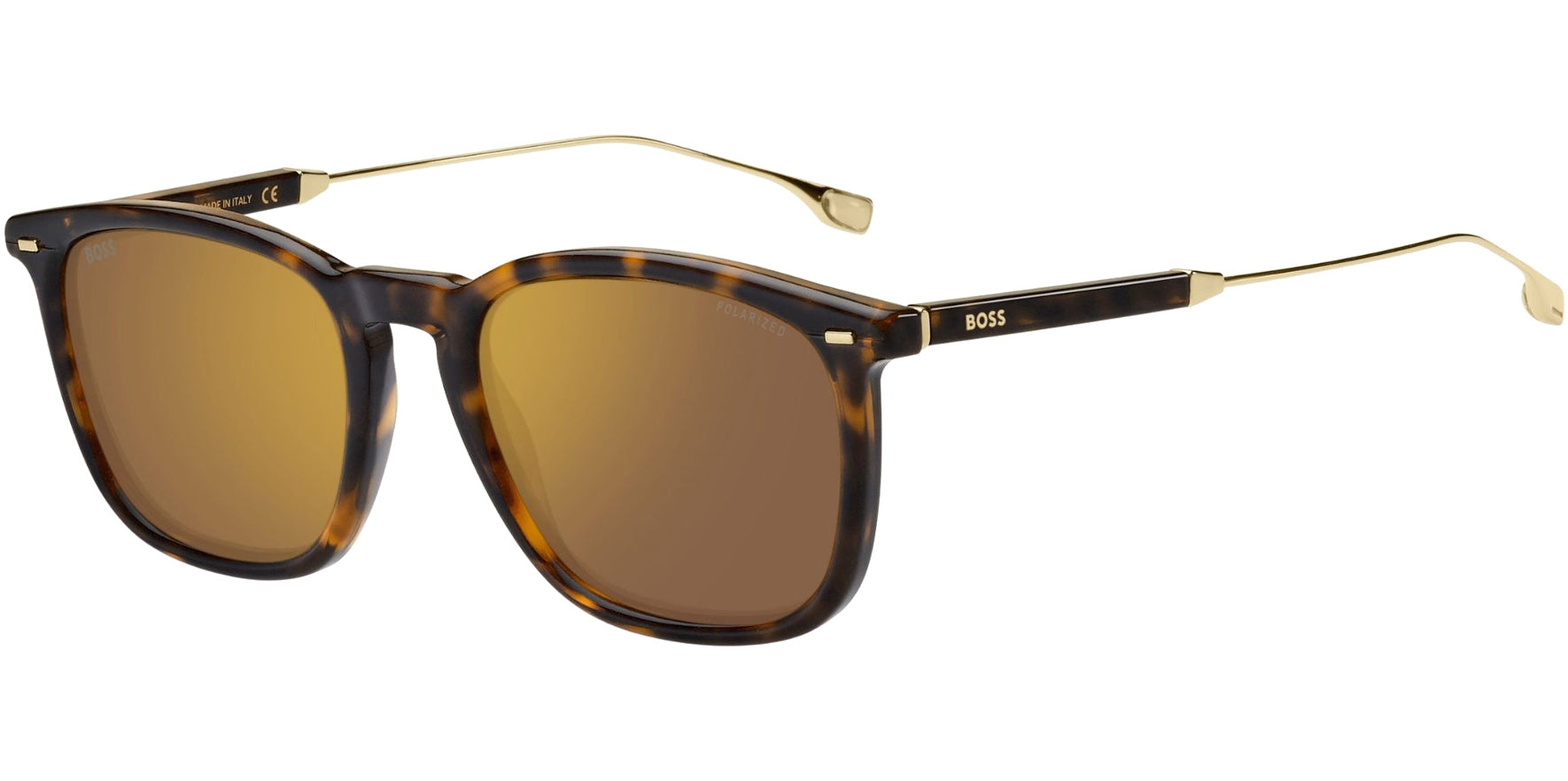 Hugo Boss Polarized Square w/Titanium Temples - Eyedictive