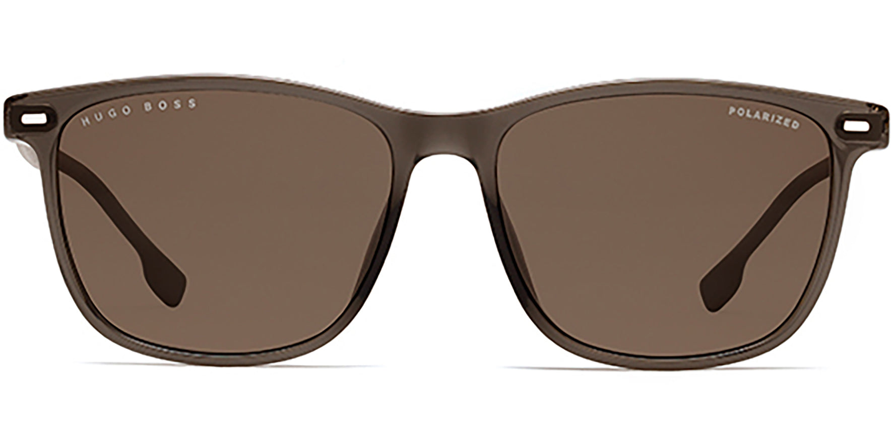 Hugo Boss Polarized Grey/Beige Soft Square - Eyedictive