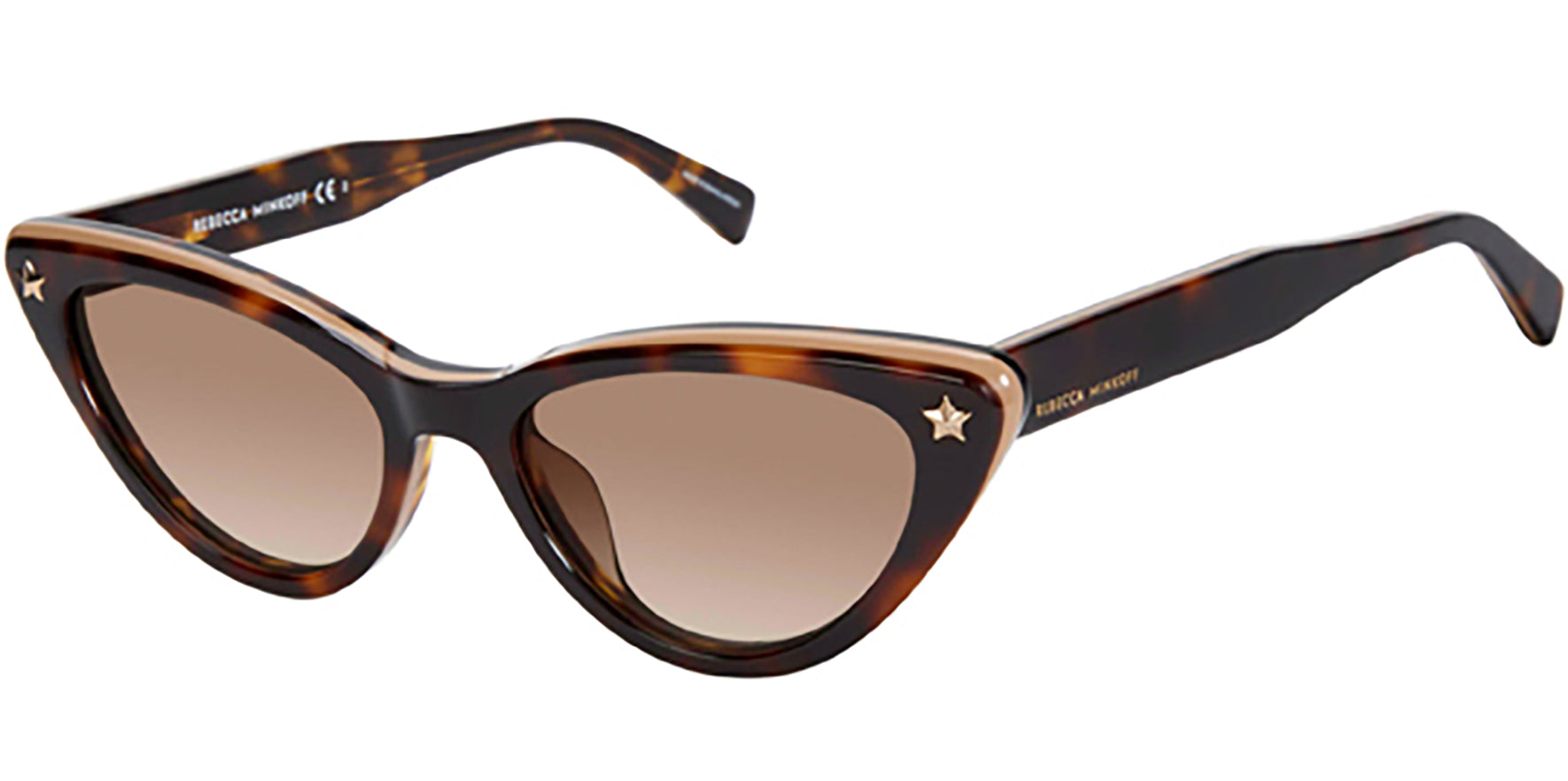 Rebecca Minkoff Brooke Dark Havana Cat Eye - Eyedictive