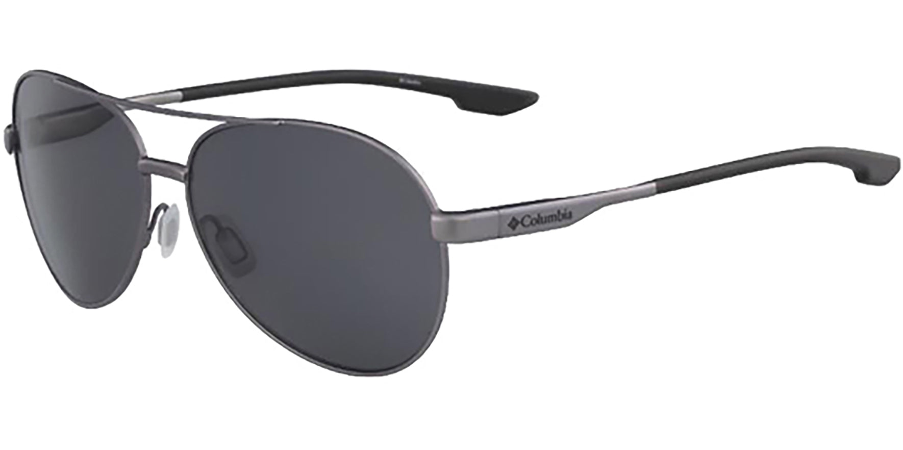 Columbia Katchor Satin Gunmetal Aviator - Eyedictive