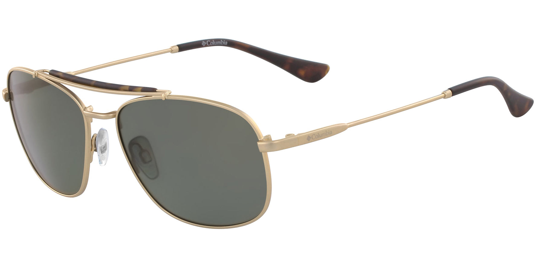 Columbia Trail Dash Polarized Square Aviator - Eyedictive